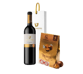 טפרברג ויז'ן – מארז יין ושוקולד